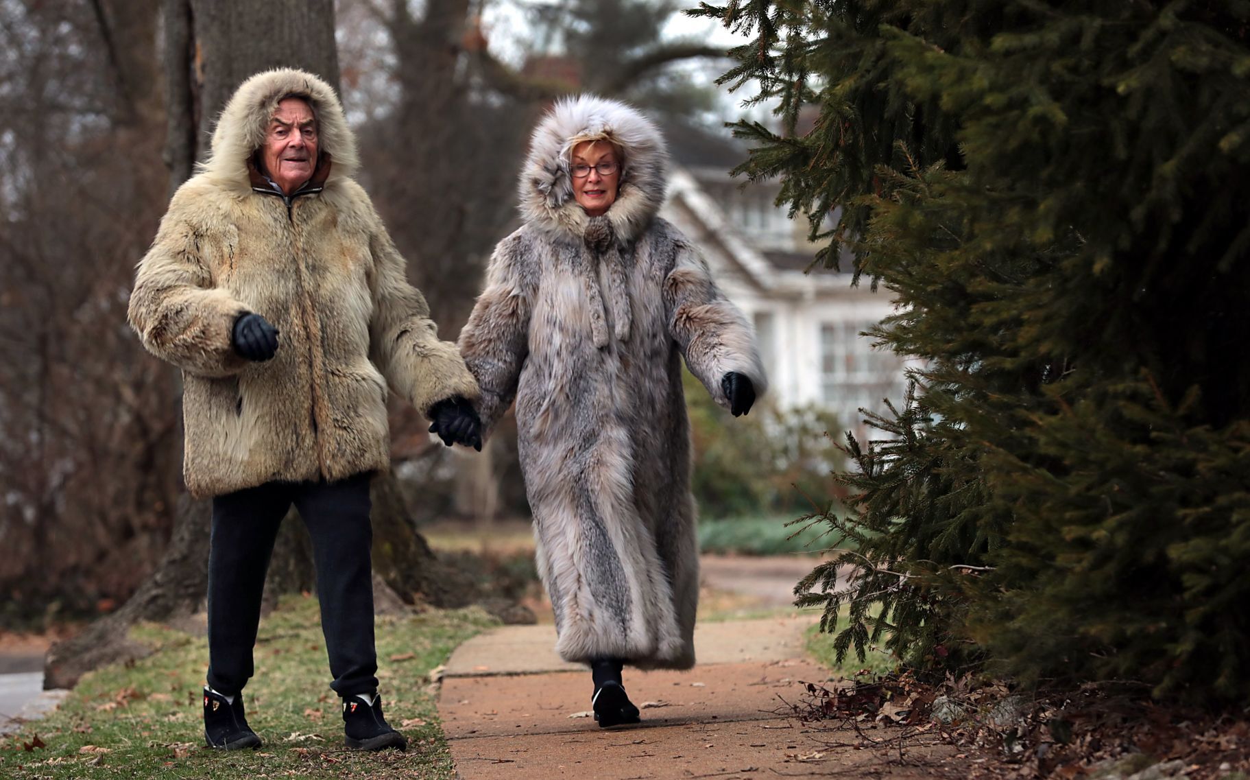 Weather brings out the fur in Clayton
